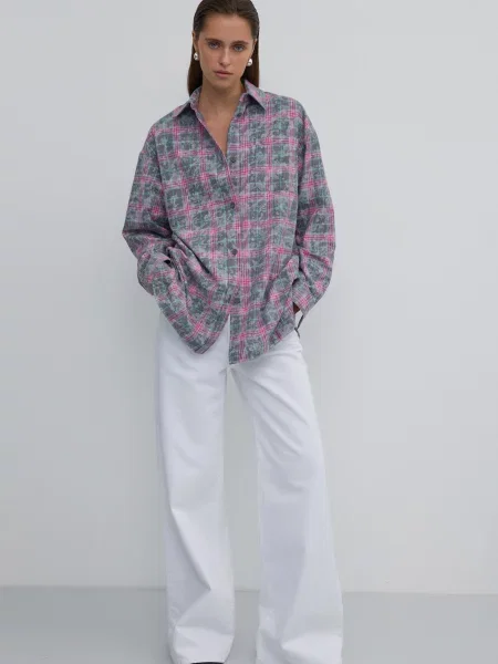 Сорочка Estro бавовна/поліестер рожевий