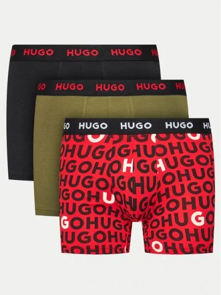 Hugo Bodywear Chiloți boxer roșu