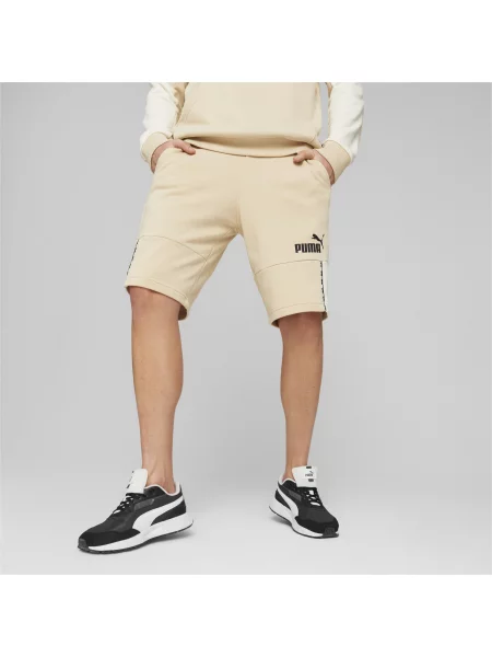 Szorty sportowe Puma Essentials Block Tape szary