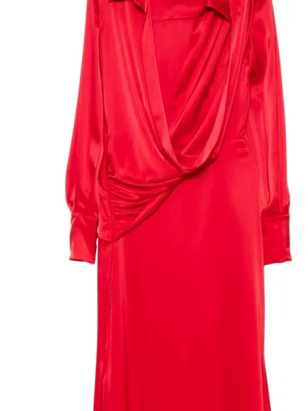 Odgovarati maksi maksi haljina Isabel Sanchis crvena