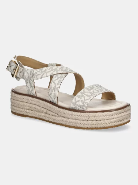 MICHAEL Michael Kors sandale Lynn femei cu platforma bej