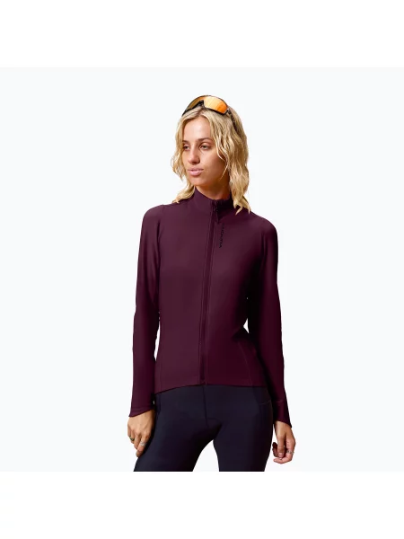 Bluză de ciclism pentru femei Endura Loop Ride L/S Jersey black cherry negru