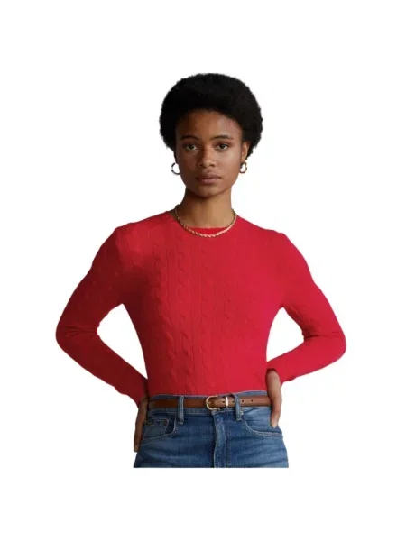 Sweter Polo Ralph Lauren z kaszmiru czerwony