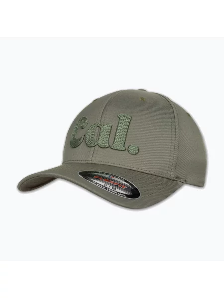 Șapcă pentru bărbați Pitbull Full Cap 3D Cal Flexfit Dusty Salvia green verde
