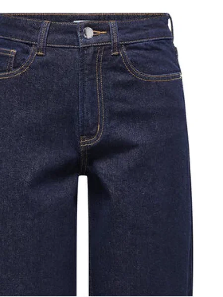 ONLY Jeans hlače Emily Mornarsko Mom Fit modra