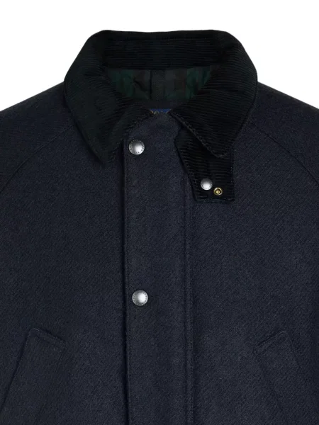 Polo Polo Ralph Lauren de catifea cord în carouri negru