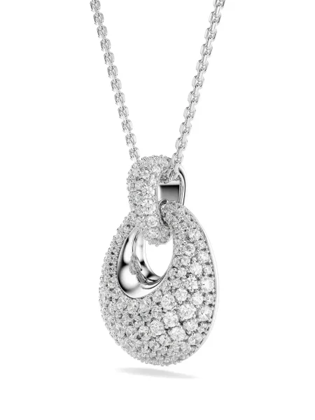 Pandantiv Swarovski alb