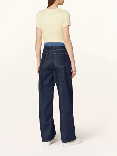 Tommy Jeans Tričko tmavě žlutá