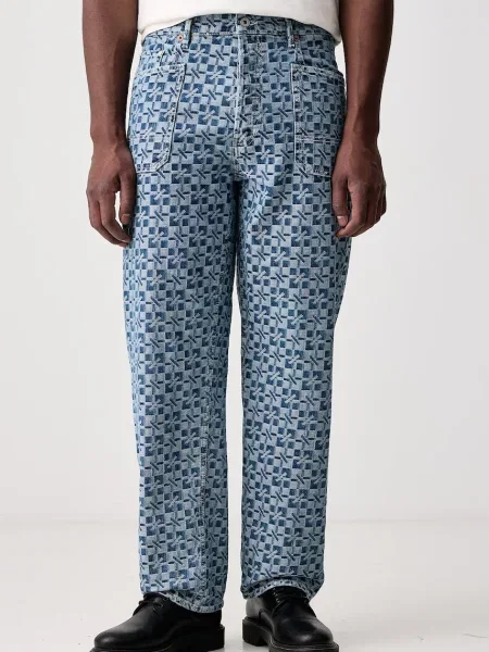 Kenzo blugi pentru bărbați albastru