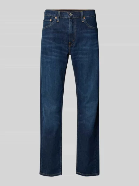 Jeansy o kroju regular fit z 5 Levi's granatowe