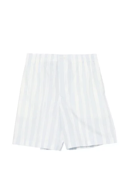 Pantaloni scurți Jacquemus cu dungi albastru