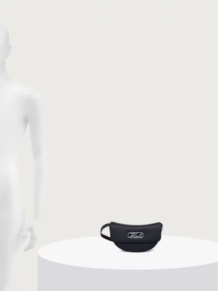 Кожаная сумка через плечо Karl Lagerfeld