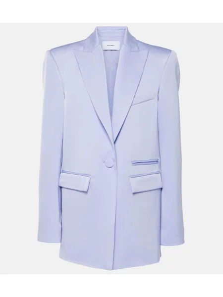 Sacou Alex Perry din satin violet