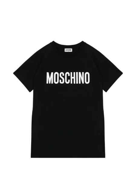 Dětské košilové šaty Moschino černé