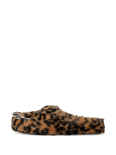 Leopardí mules Bravest Studios hnědé