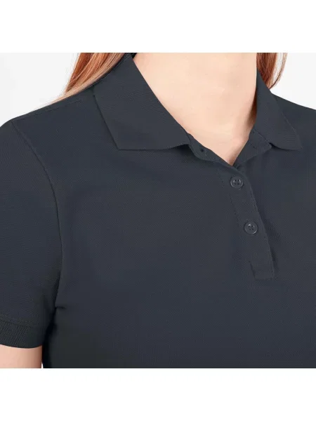Koszulka polo Jako Organic czarna