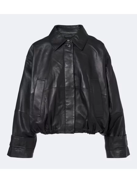 Geanta de piele Róhe negru
