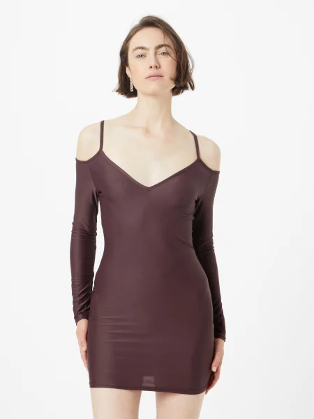 Nasty Gal Ruha csokoládé