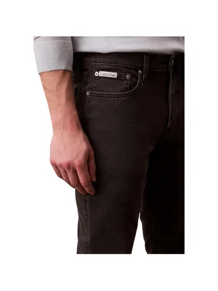 Blugi Calvin Klein Jeans negru