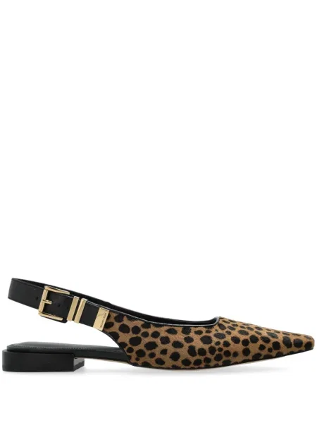 Кожени маратонки Michael Michael Kors бродирани черно