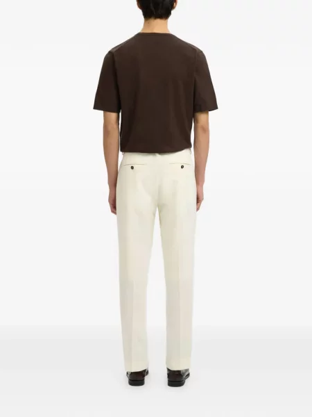 Pantaloni Selected alb