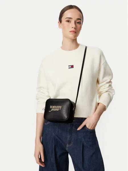 Torbica Tommy Jeans Tjw Must Camera Bag crna