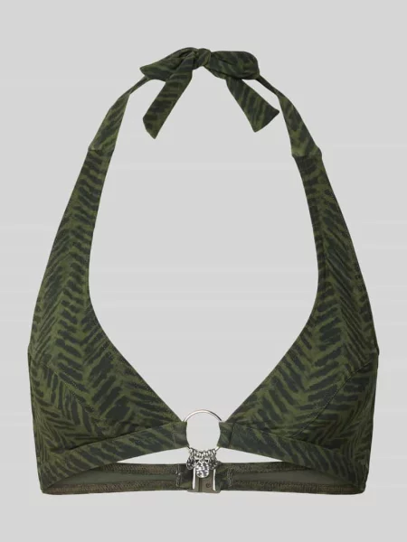 Top bikini z charmsami model ‘Lifo’ Banana Moon khaki