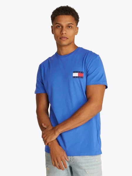 Tommy Jeans T-shirt Essential plava
