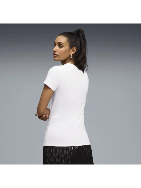PUMA koszulka Essentials Script Odzież S biały