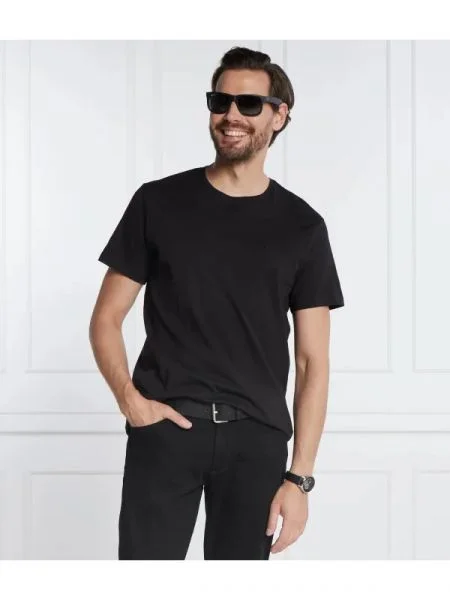 BOSS BLACK Tricou Comfort | Relaxed fit negru