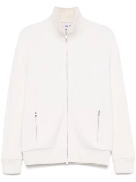 Cardigan D4.0 din cașmir alb