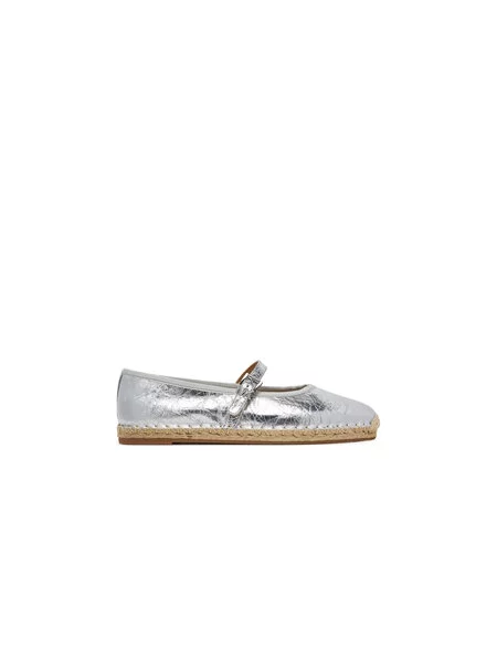 MICHAEL Michael Kors Espadrilky Lynn stříbrná