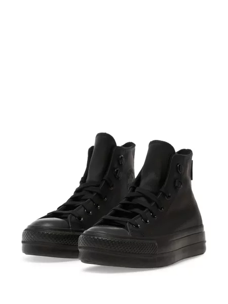 Sneakerși Converse cu platformă negru