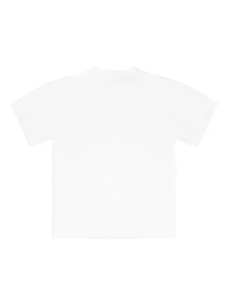 Tricou Who Decides War scurt alb