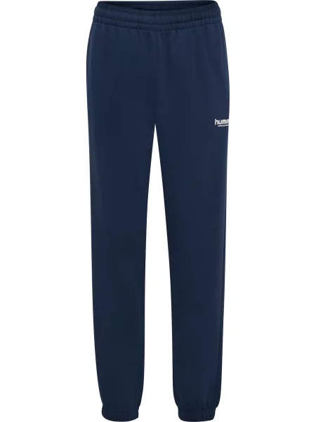 Hummel Pantaloni sport LEGACY albastru gențiană alb