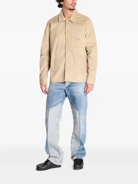 Košeľa Dickies hnedá