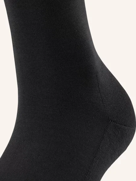 Falke Podkolanówki Climawool schwarz czarne