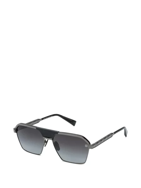 Ochelari de soare Balmain cu imprimeu geometric gri