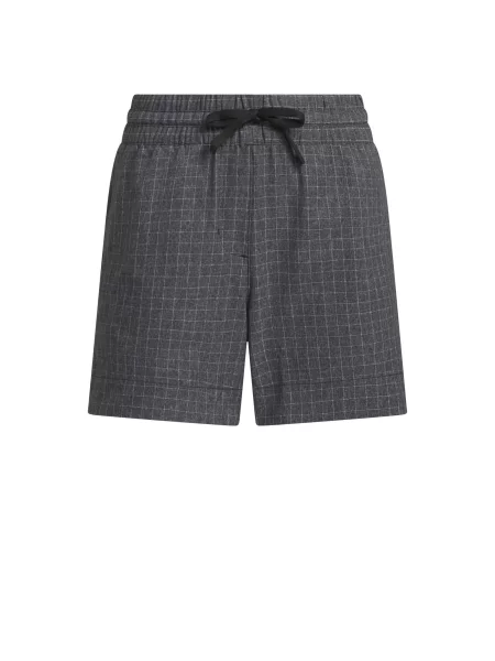 ADIDAS PERFORMANCE Sportske hlače Grid svijetlosiva crna