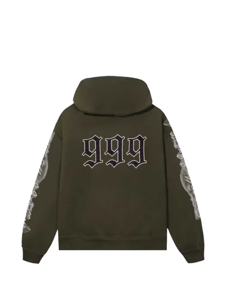 Mikina s kapucňou Revenge zelená