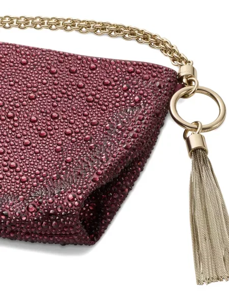 Colier Jimmy Choo de cristal violet