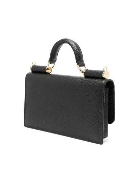 Torebka Dolce And Gabbana skórzana czarna