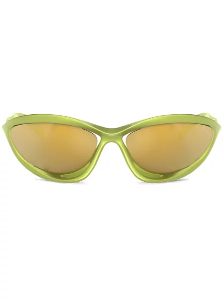 Слънчеви очила Prada Eyewear зелено