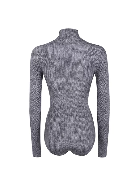 Koszulka Maison Margiela w jodełkę szara