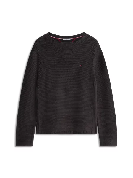 TOMMY HILFIGER Πουλόβερ ανθρακί