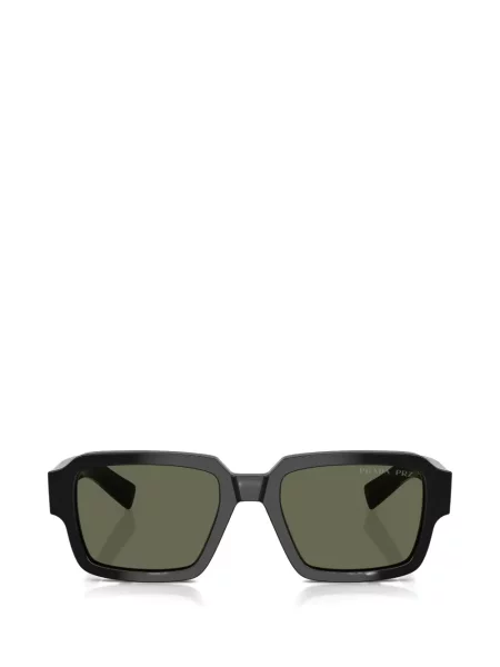Kvadratne sunčane naočale Prada Eyewear crna