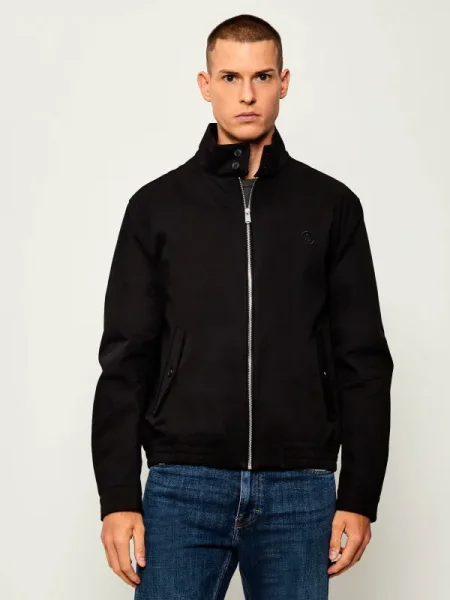 BOSS BLACK Geacă bomber negru