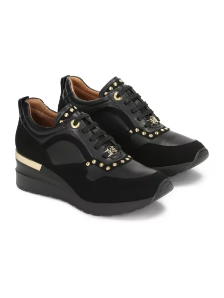 Sneakersy Kazar zamszowe czarne