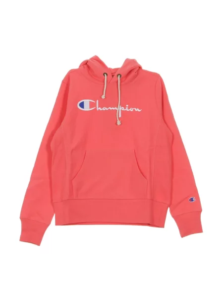 Bluza z kapturem Champion z kapturem różowa