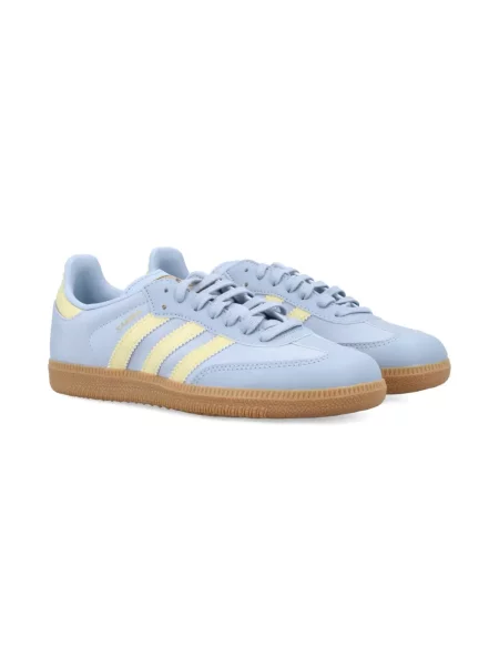Sneakersy dziecięce Adidas Samba niebieskie
